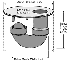 Radon Mitigation System with a Sump Pump